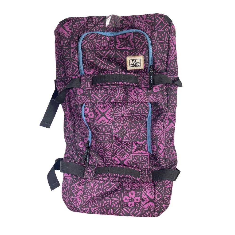 Dakine Split Roller 85L Wheeled Duffel Bag Kapa Purple Travel Luggage